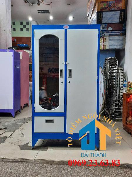 Tủ sắt sơn tĩnh điện hộc kéo 1m8x90cm Đại Thành