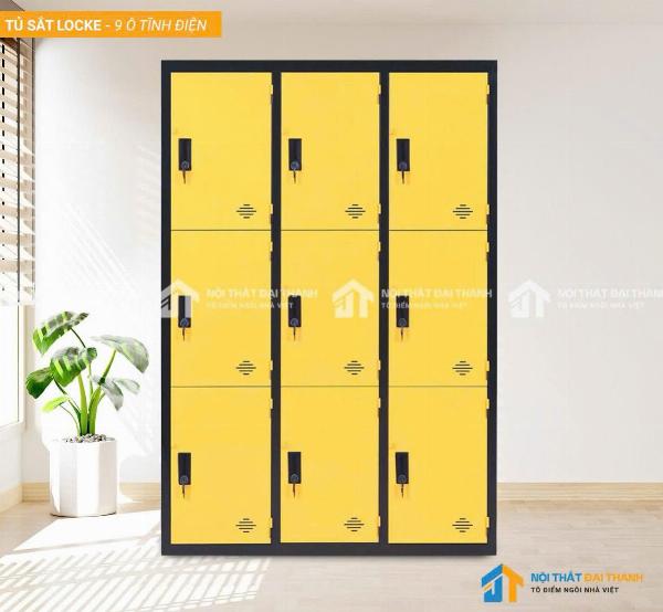 TỦ SẮT LOKER 9 CỬA  NHIỀU MÀU