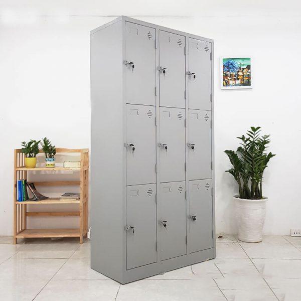 TỦ SẮT LOCKER 9 NGĂN CAO CẤP 